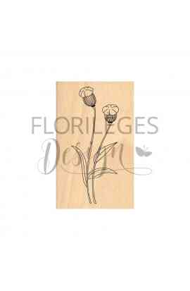 Timbro in legno - BOUTONS DE FLEURS