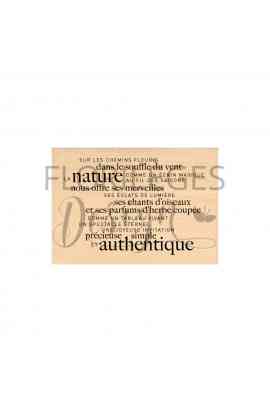 Timbro in legno - NATURE AUTHENTIQUE