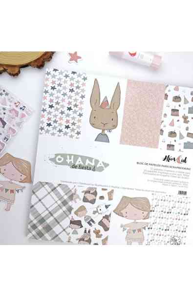 Ohana de fiesta - 12x12" paper pad