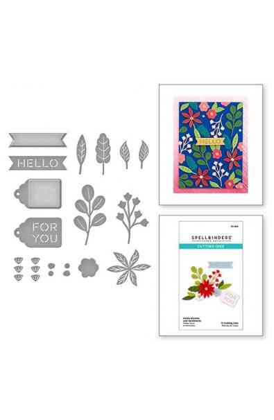 Fustella - Petite Blooms and Sentiments