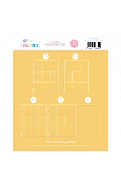 Page Protectors 9"x12" Pack misto