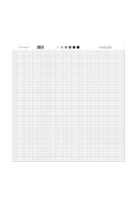 Carta 12x12 - Cuadrícula 1 - grigio scuro