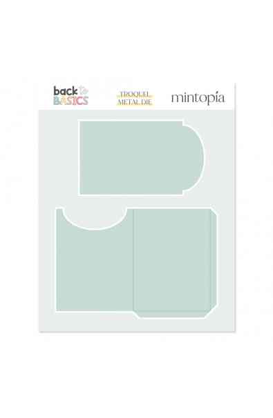 Fustella - Tarjeta journaling con bolsillo 3x4