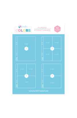 Page Protectors 6"x8" pacco misto