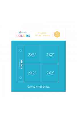 Page Protectors 4"x4" 4 tasche