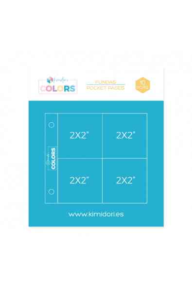 Page Protectors 4"x4" 4 tasche