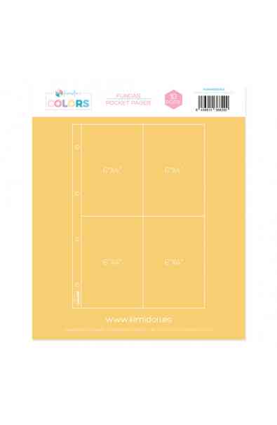 Page Protectors 8"x12" Modello 8