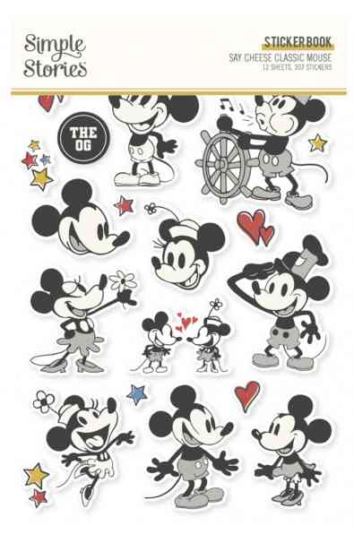 Say cheese classic mouse - Sticker Book