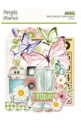 Simple Vintage Flower Shoppe - Big Bits & Pieces