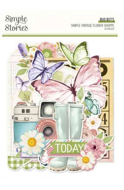 Simple Vintage Flower Shoppe - Big Bits & Pieces