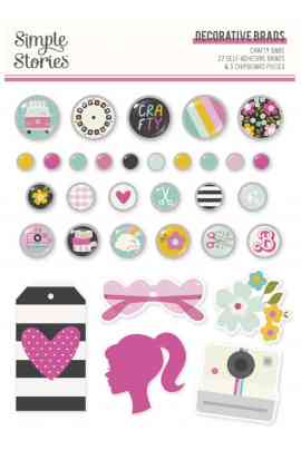Crafty Babe - Decorative Brads