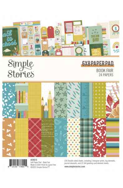 Book Fair - 6x8 Paper pad