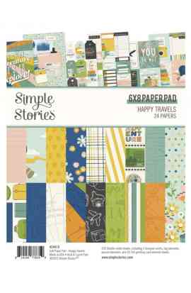 Happy Travels - 6x8 Paper pad