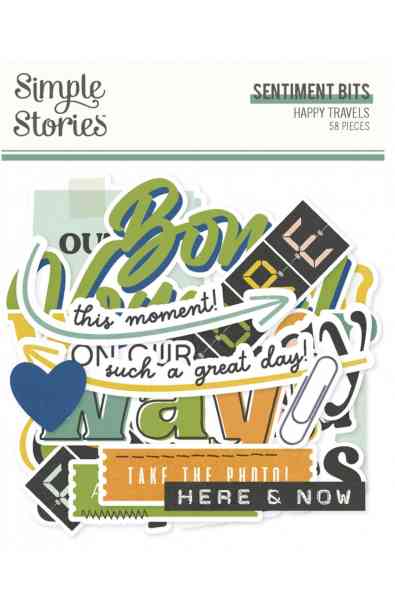 Happy Travels - Sentiment Bits & Pieces