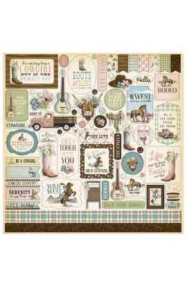 Cowgirl - Element Stickers