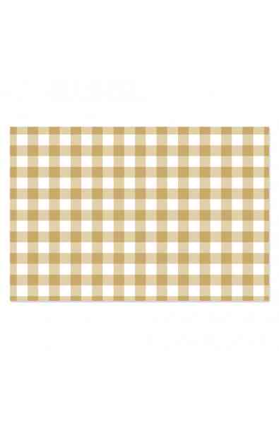 Tela per rilegatura 35x50 cm - Vichy ocre