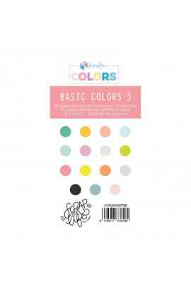 Mini pad Basic colors 3 