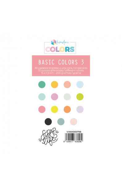 Mini pad Basic colors 3 