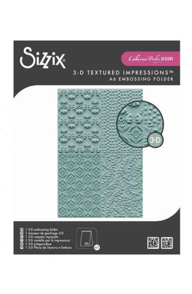 3d embossing folder - textured impressions