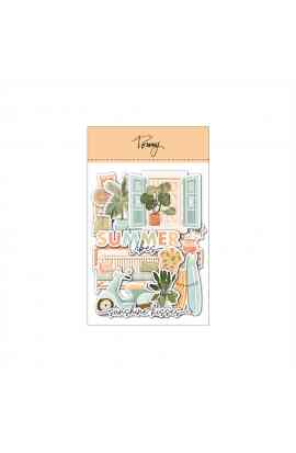 Tropical Vibes - Puffy Stickers 
