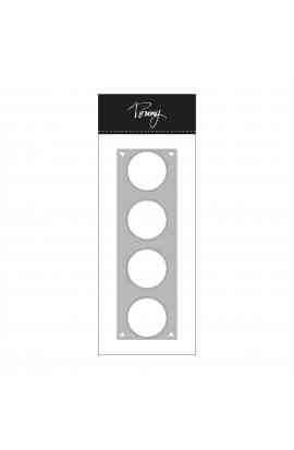 Fustella - 3,8 Circle Labels