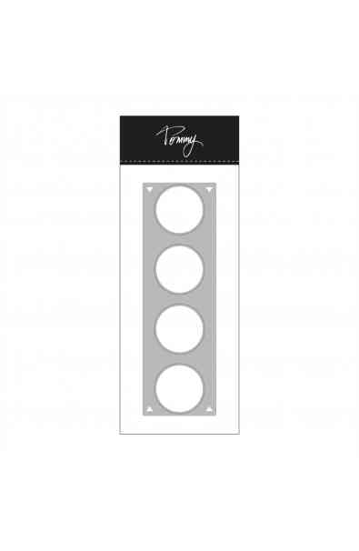 Fustella - 3,8 Circle Labels