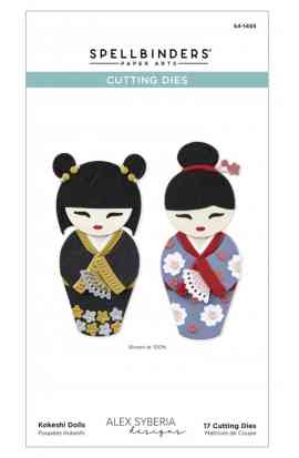 Fustella - Kokeshi Dolls