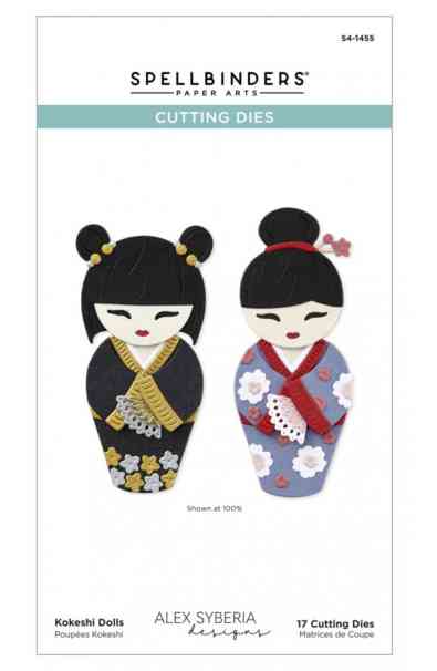 Fustella - Kokeshi Dolls