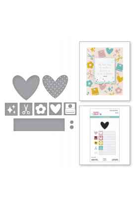 Fustella - Crafty Babe - Labels & Icons 