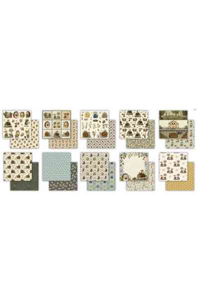 Amongst the Hedgerow - Pad 12x12 pattern