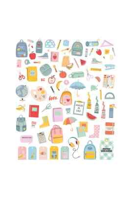 School Days - Die Cuts