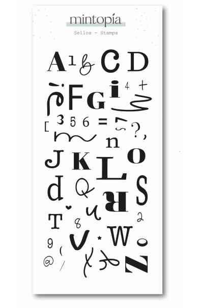 Outdoors - Timbro - Alfabeto