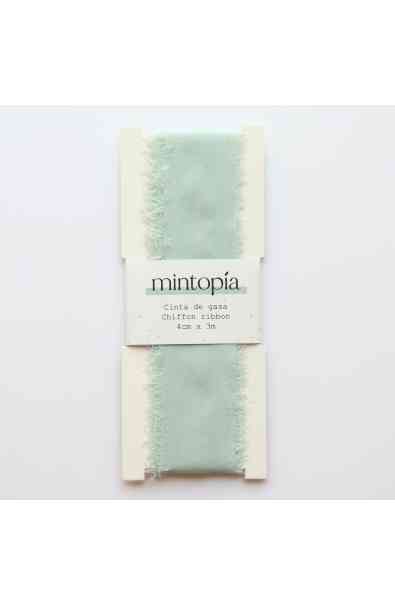 Nastro di garza 4 cm x 3 m - Ice Blue