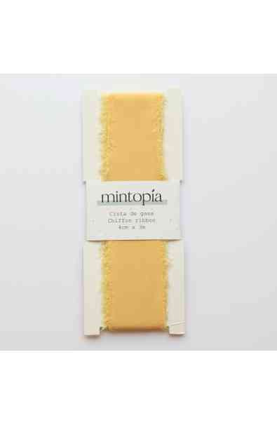 Nastro di garza 4 cm x 3 m - Pale Yellow