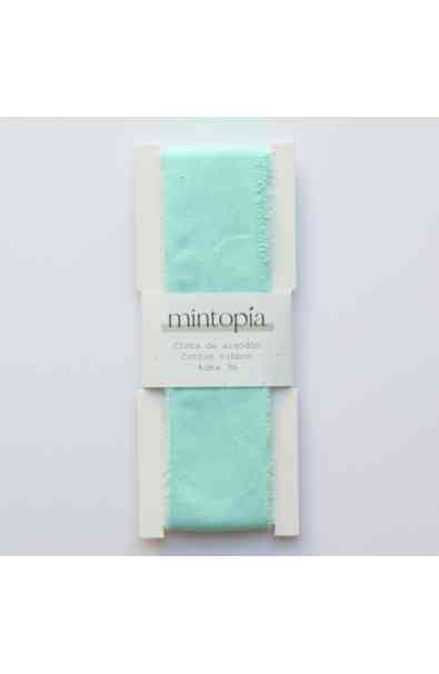 Nastro di cotone 4 cm x 3 m - Pastel Mint