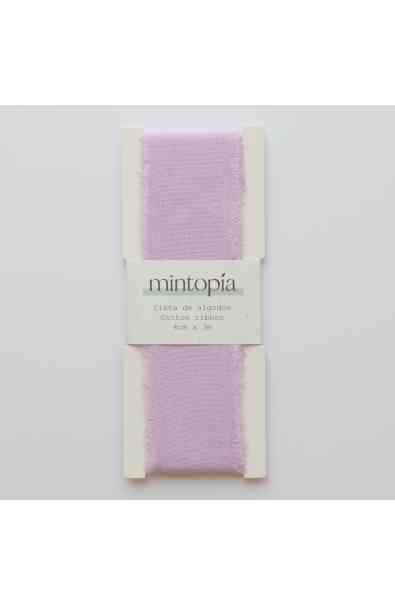 Nastro di cotone 4 cm x 3 m - Pastel Lillac