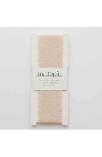 Nastro di cotone 4 cm x 3 m - Natural