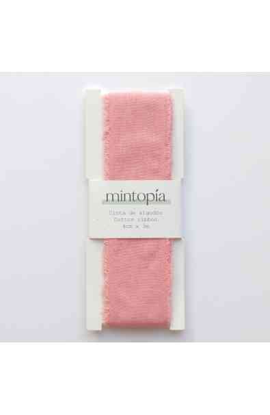 Nastro di cotone 4 cm x 3 m - Ballerina Pink