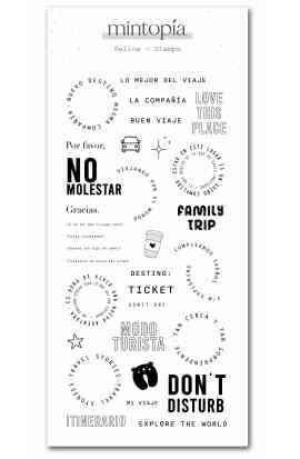 A Volar - Travel Stories - Timbro No molestar