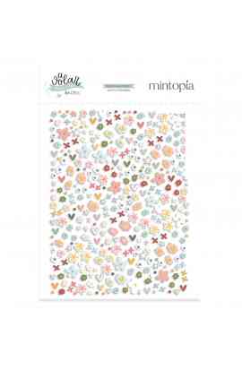 A Volar - Travel Stories - puffy stickers Flores