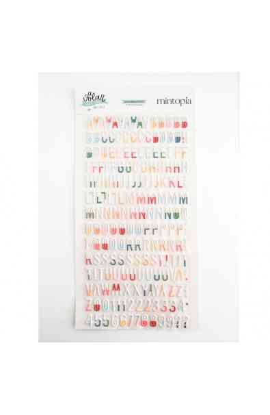 A Volar - Travel Stories - Alfabeto puffy