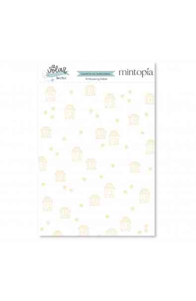 A Volar - Travel Stories - Embossing Folder 6x8" - Casitas