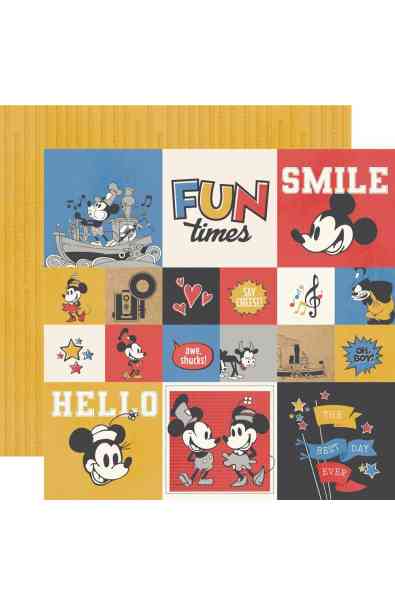 Say Cheese Classic Mouse - 4x4 Elements