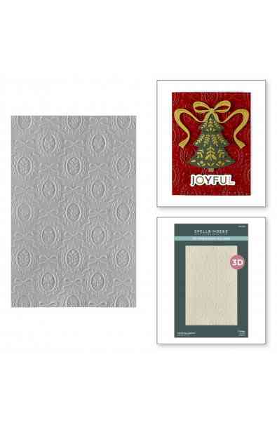 3d Embossing Folder - Christmas Cameos