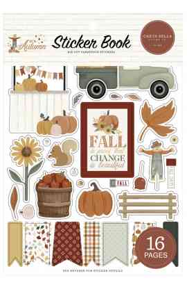 It's Autumn - sticker book