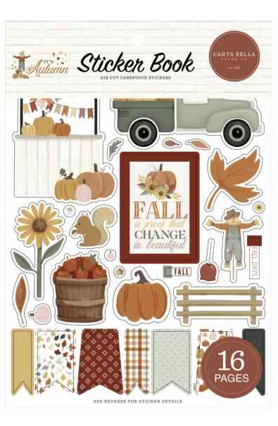 It's Autumn - sticker book