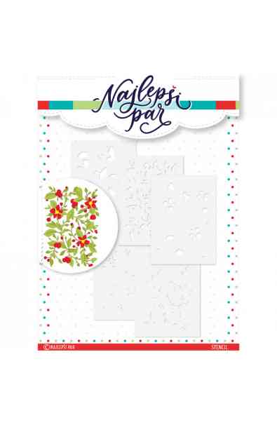 Stencil - Pizzo fiorito