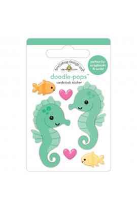 Summer Fun - doodle pops - Sam & Sally seashore