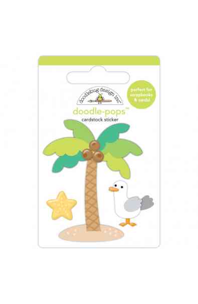 Summer Fun - doodle pops - Palm beach