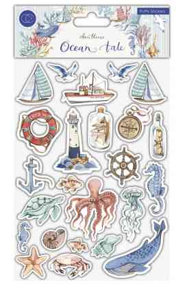 Ocean Tale - puffy stickers